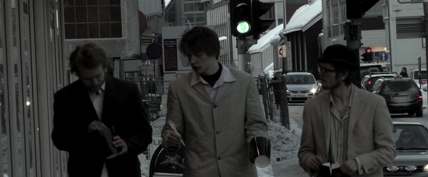 Bjørn Ove Larsen and Bendik Bjørnstad in X Squared (2012)