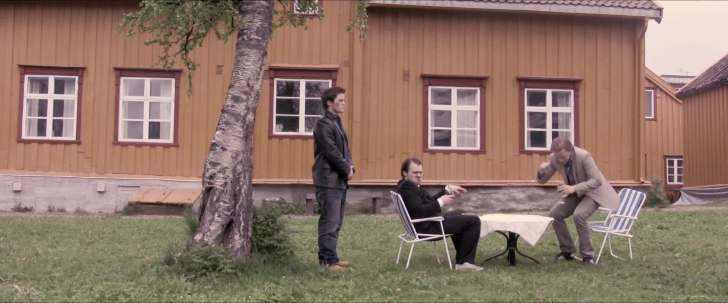 Hallvard Kongsli, Magnus Reiersen and Henning Bjørnstad in X Squared (2012)