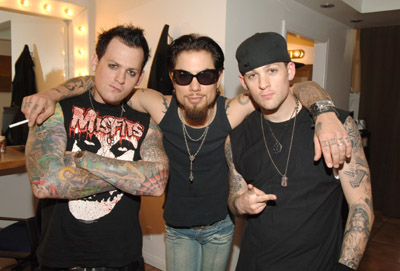 Dave Navarro, Benji Madden and Joel Madden