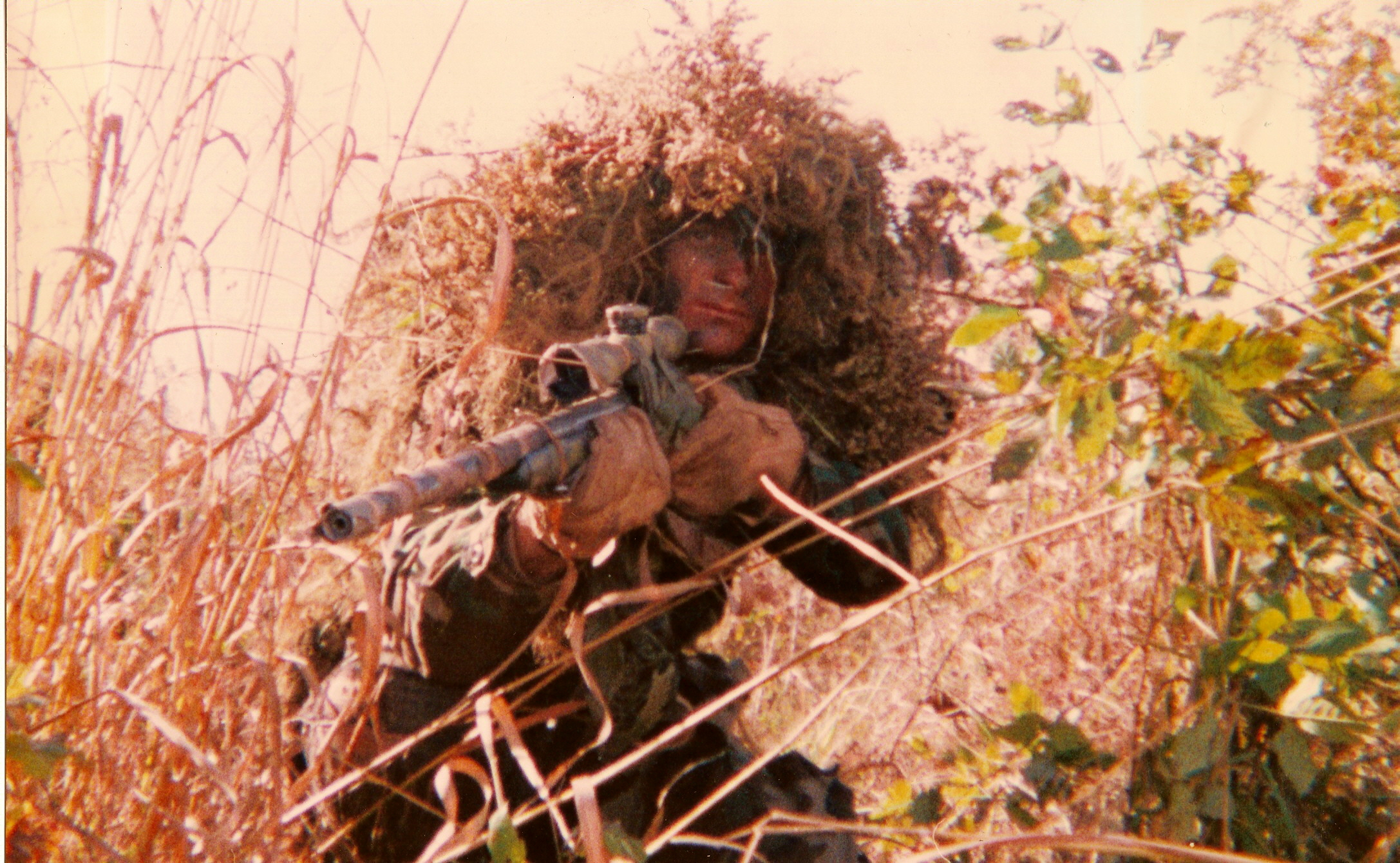 US Army Infantry Airborne Air Assault Scout Sniper. (USMC Scout Sniper Instructor School,Quantico,VA 1996)