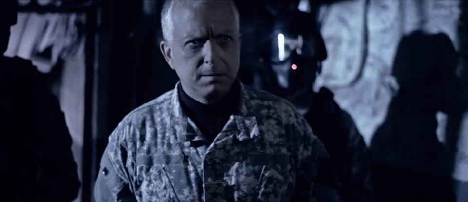 Screen grab from THE GRID with Mihlon as General Keller.