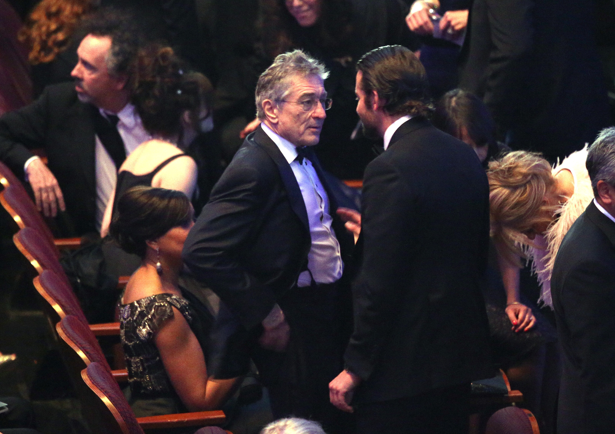 Robert De Niro and Bradley Cooper at event of The Oscars (2013)