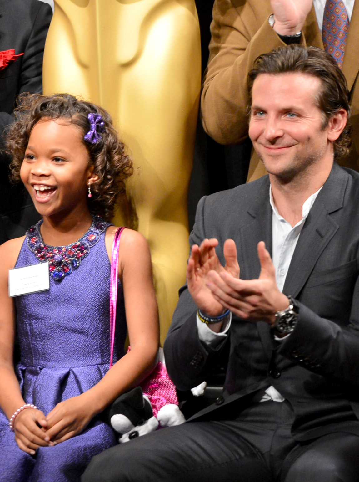 Bradley Cooper and Quvenzhané Wallis