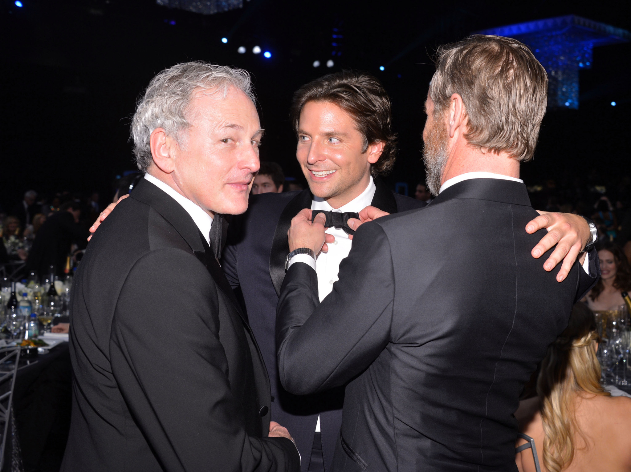 Victor Garber, Rainer Andersson and Bradley Cooper