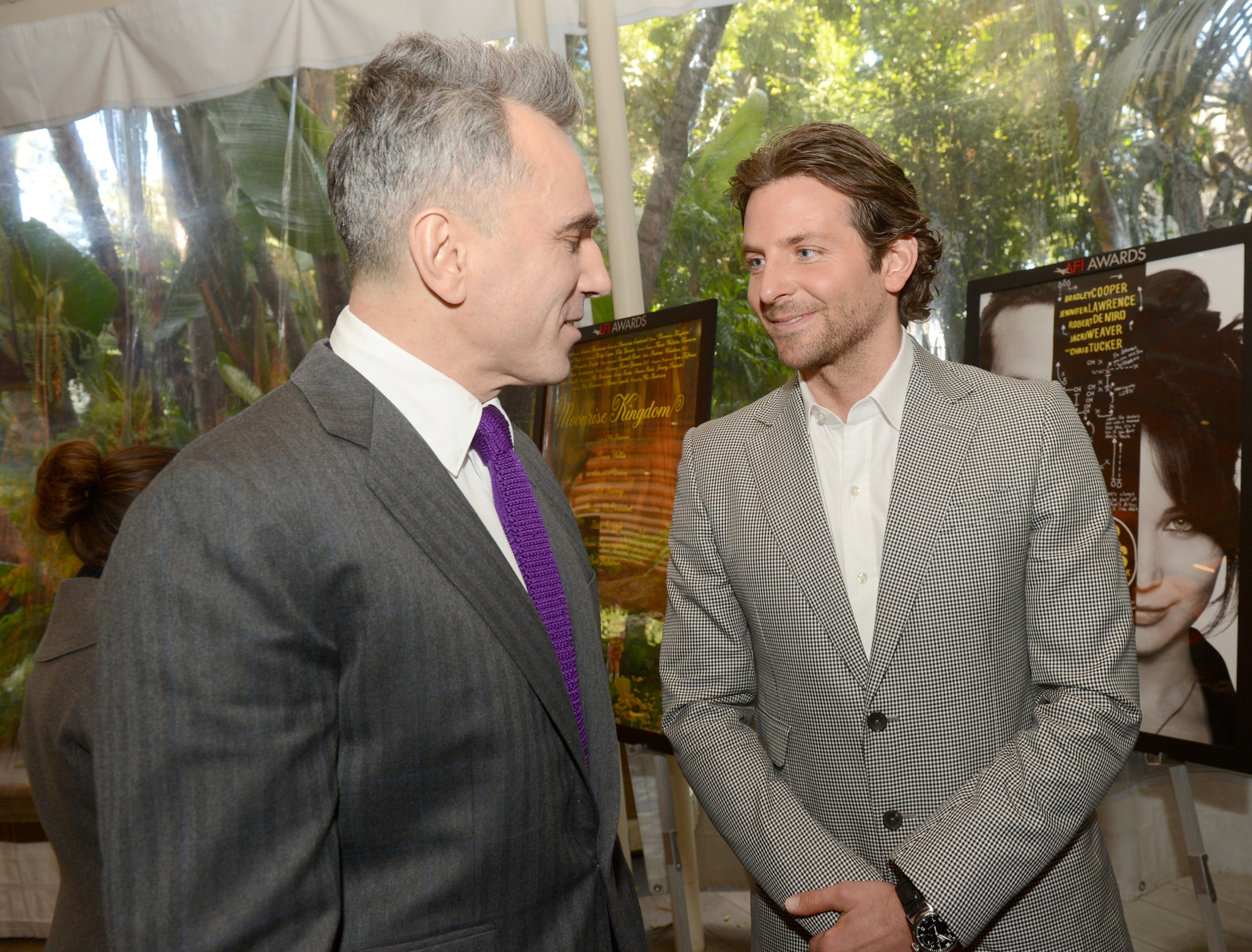 Daniel Day-Lewis and Bradley Cooper