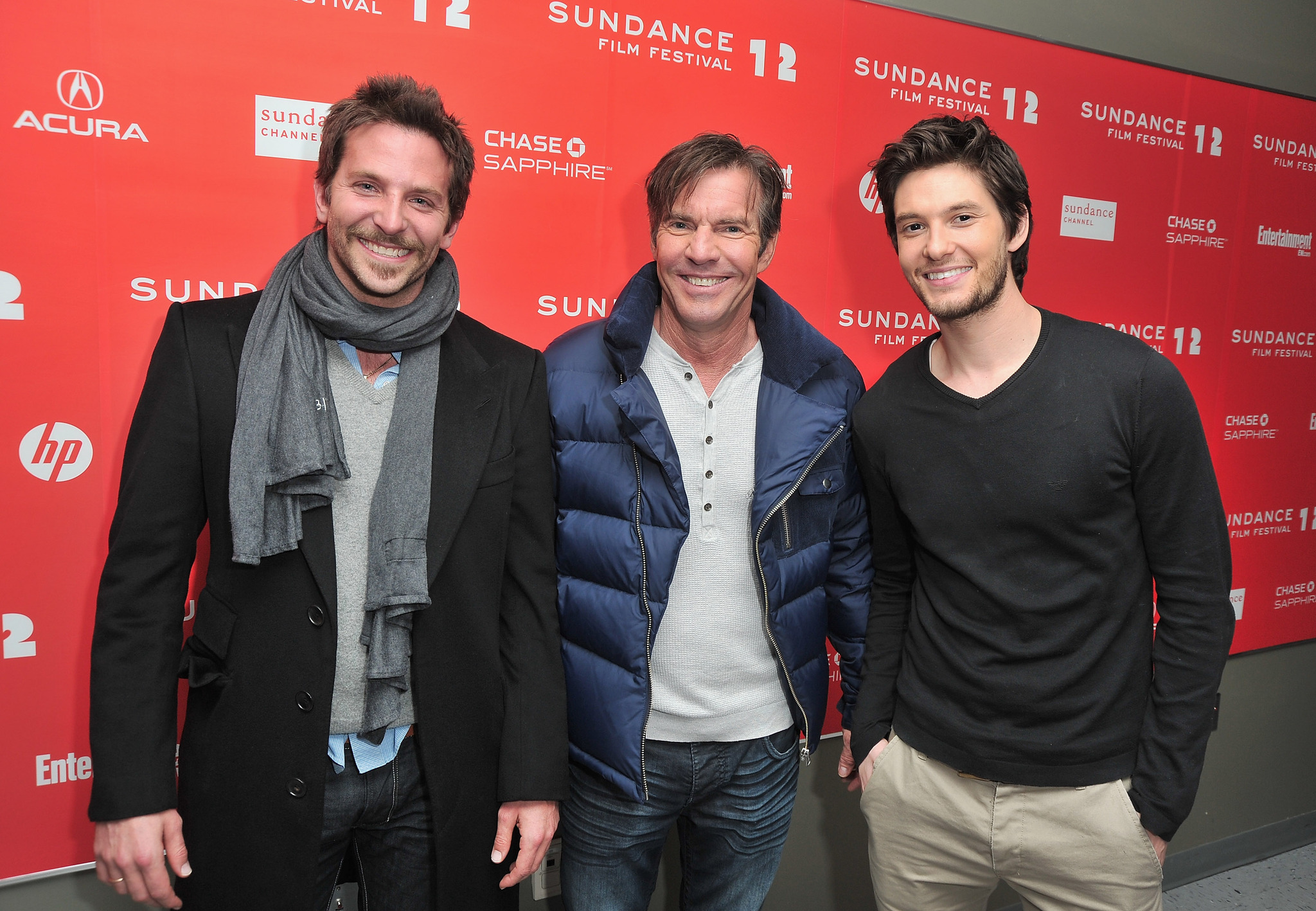 Dennis Quaid, Bradley Cooper and Ben Barnes