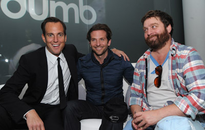 Will Arnett, Bradley Cooper and Zach Galifianakis