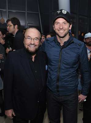 Bradley Cooper and James Lipton