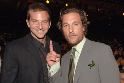 Matthew McConaughey and Bradley Cooper