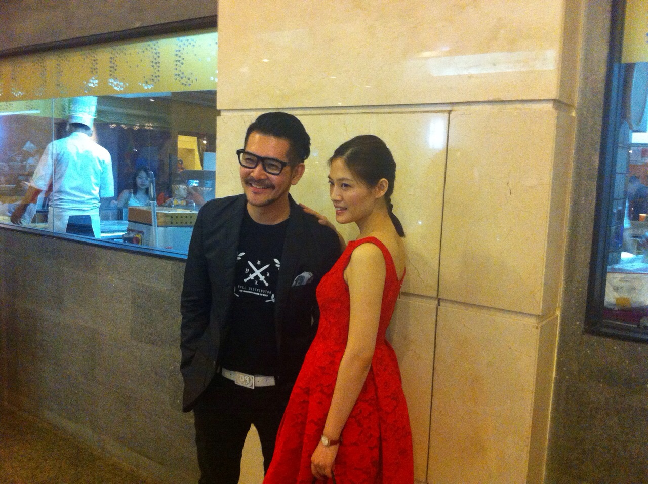 Gala Premiere of Love and Faith, 25 Feb 2015 with co-actor Ferry Salim