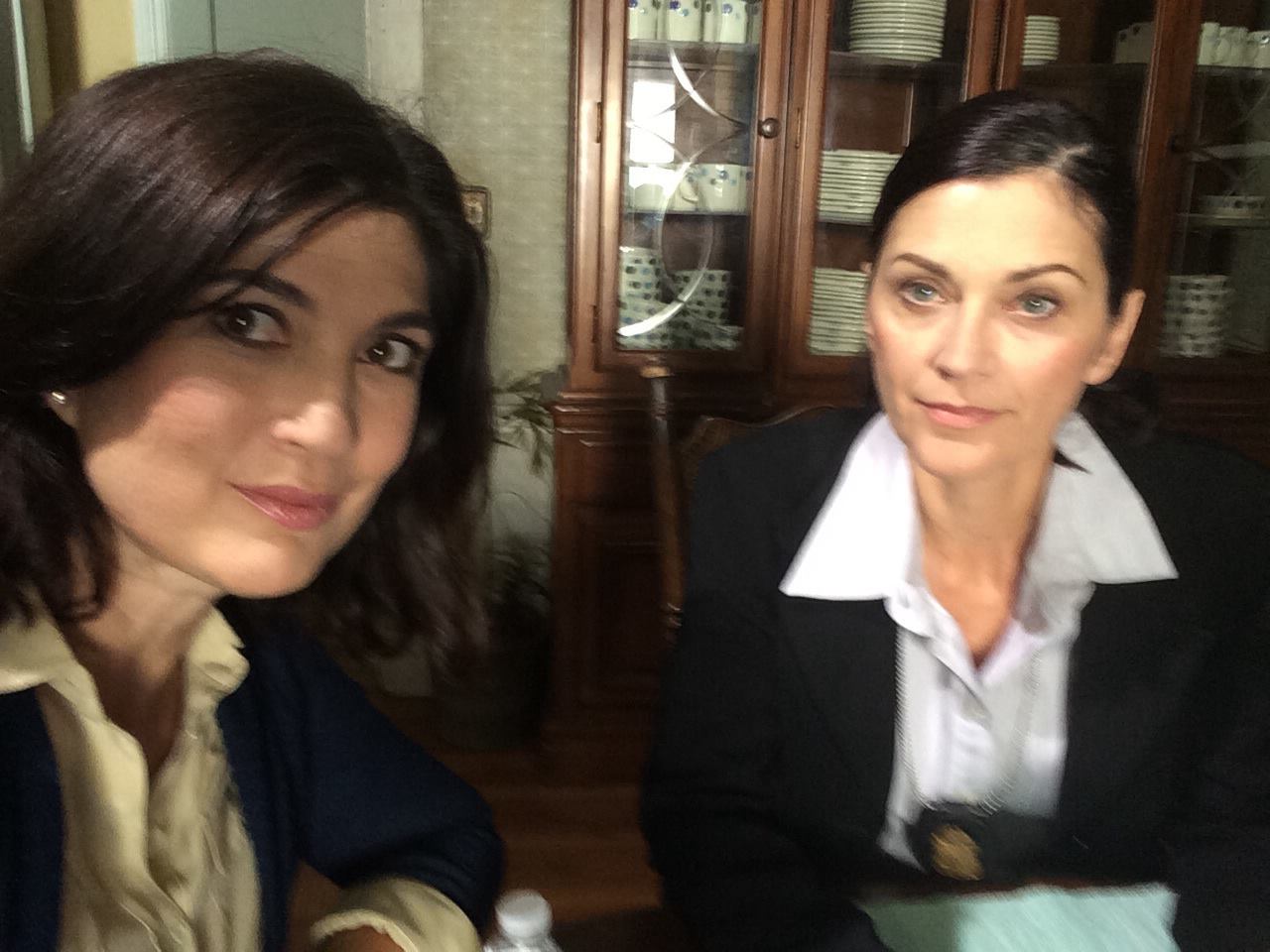 Selfie with Caroline Redekopp in Tabloid 2, which airs early 2015 on the Investigative Discovery channel.