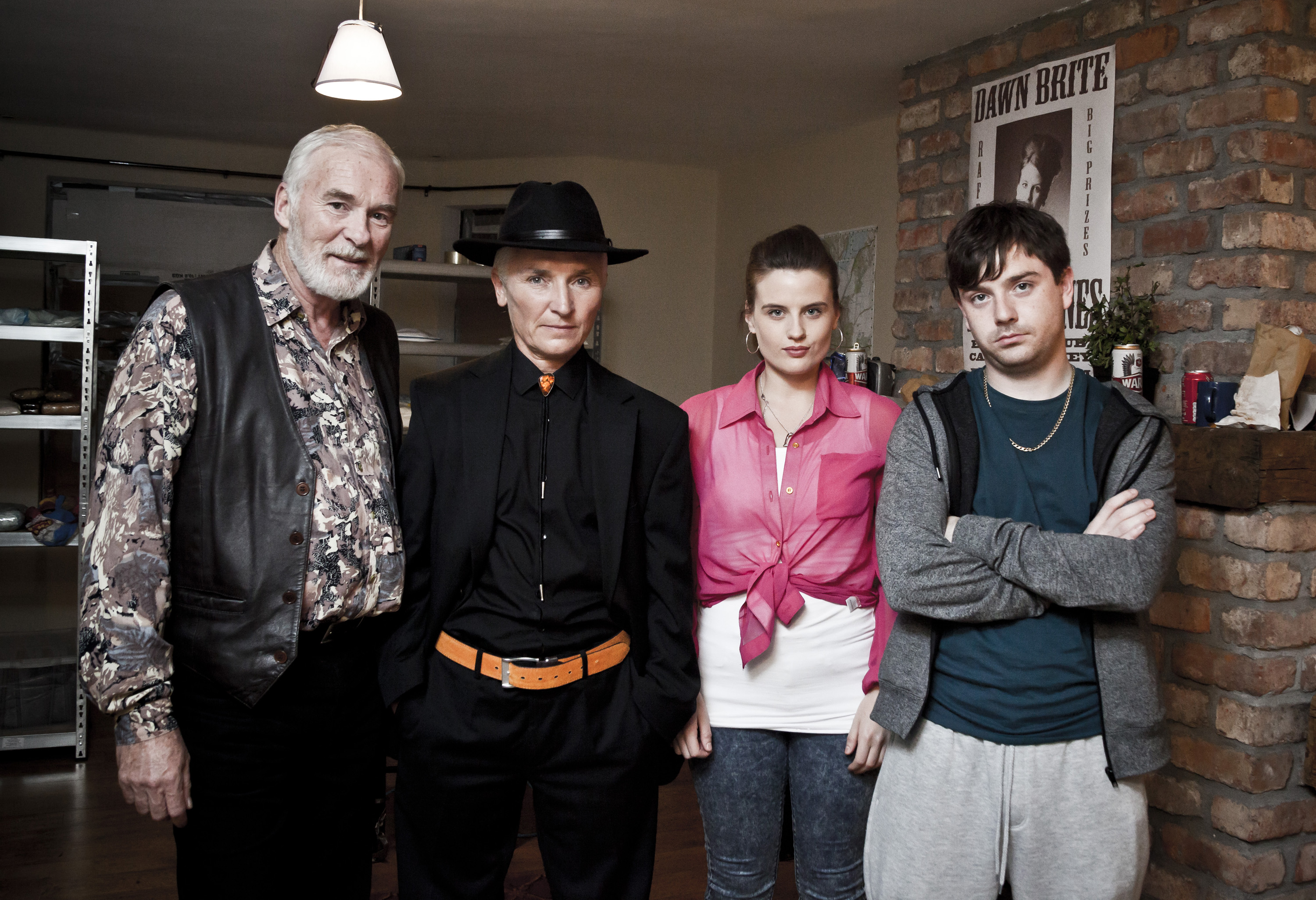Stephen Cromwell and the rest of the cast of Pat McCabe's 'If Those Lips' for RTE