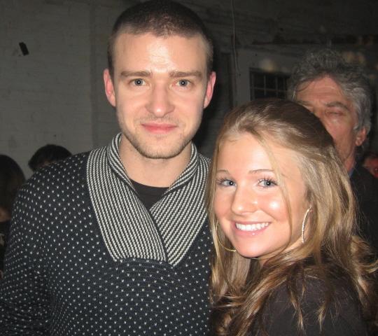 Justin Timberlake and Ashley Rose at Alpha Dog Premiere After Party