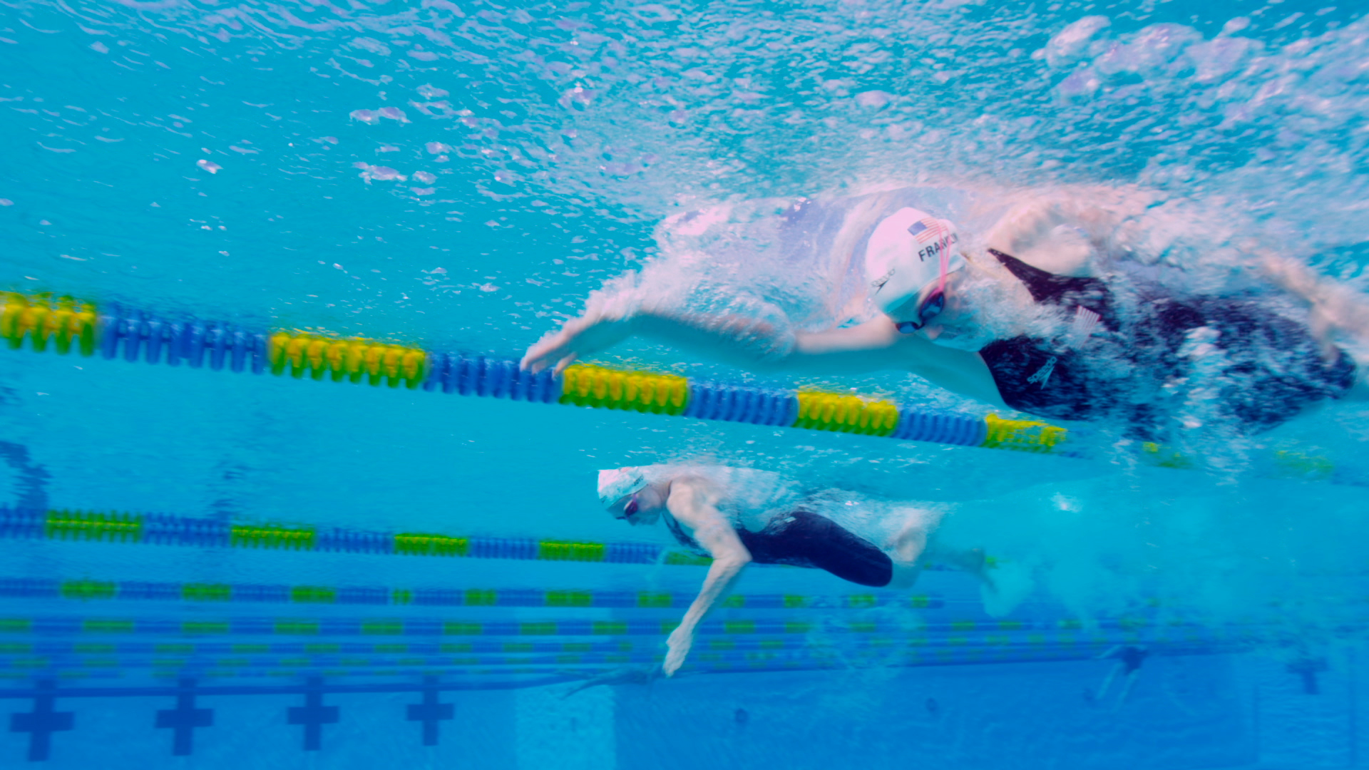 Still of Missy Franklin and Kara Lynn Joyce in Touch the Wall (2014)