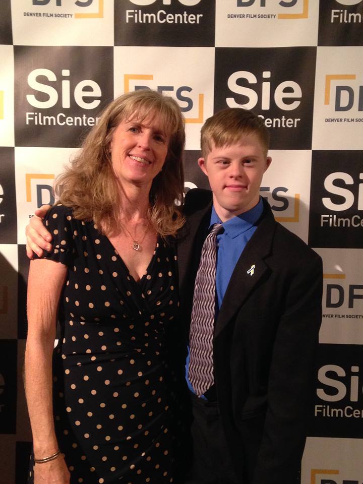 With Sherrill Long at the re-opening of the Sie FilmCenter in Denver, October 7, 2015