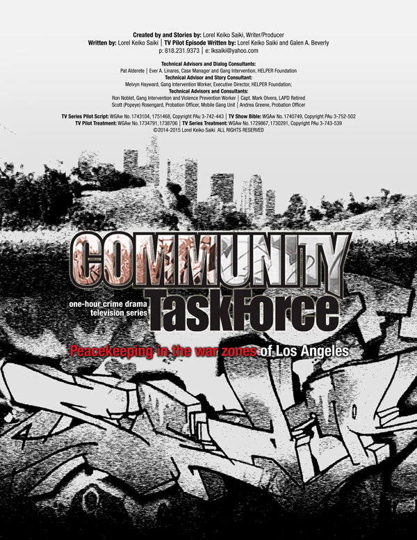 Community TaskForce, one-hour crime drama TV series