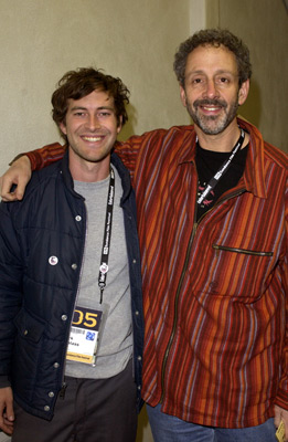 Mark Duplass and Craig A. Emanuel at event of The Puffy Chair (2005)