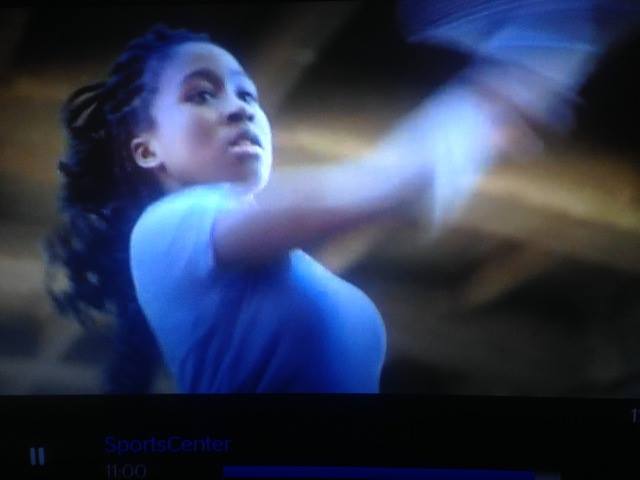 Brookelynn in ESPN Black History 2015