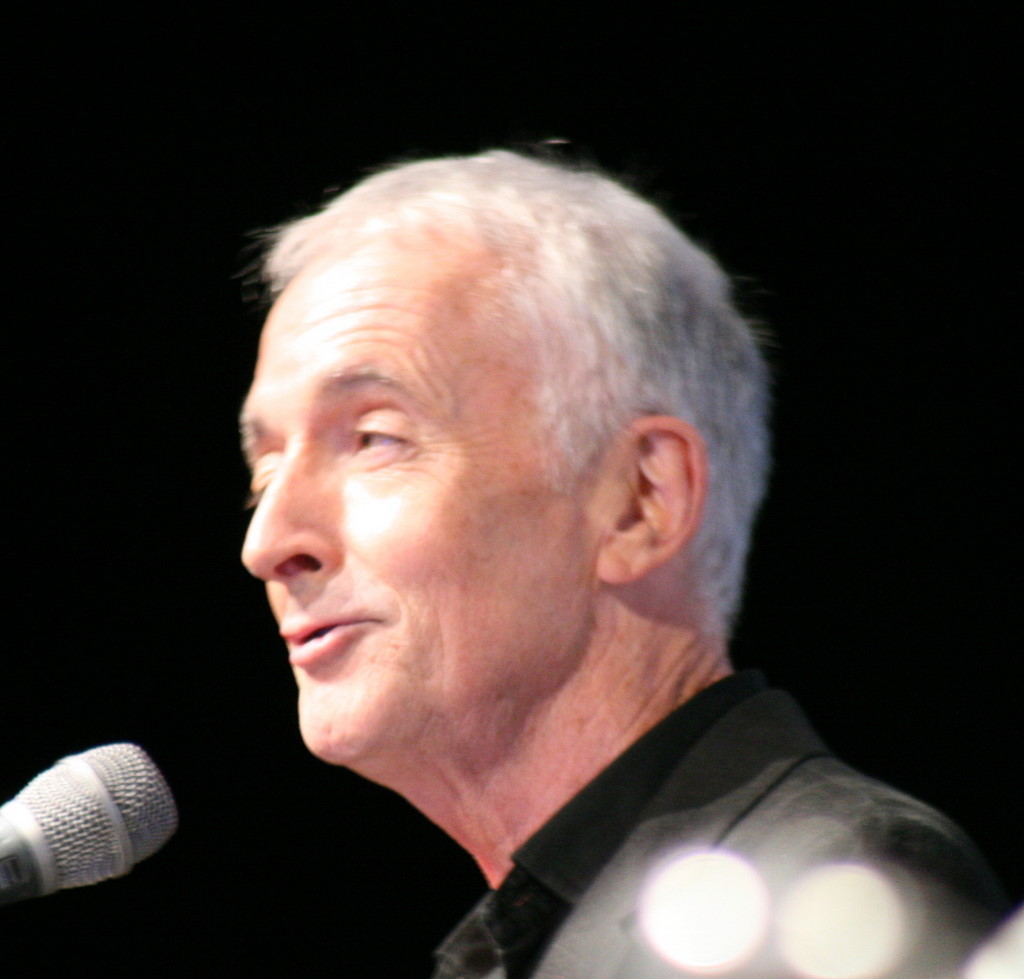 Anthony Daniels announcing the Star Wars in Concert events.