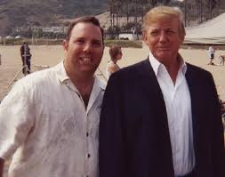 Corey Kotler with Donald Trump ,Pacific Palisades, CA