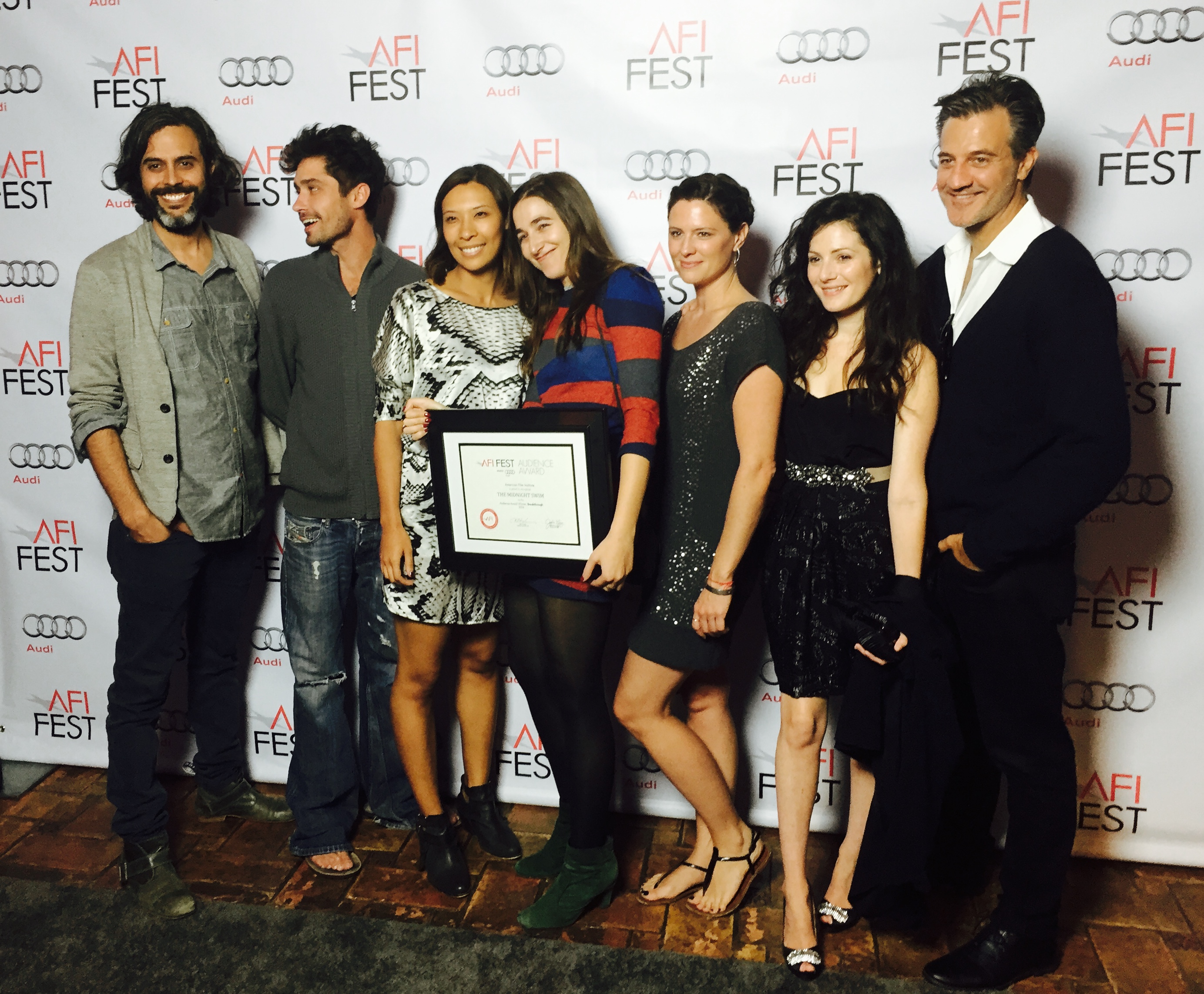 The Midnight Swim wins the Breakthrough Audience Award at AFI Fest.