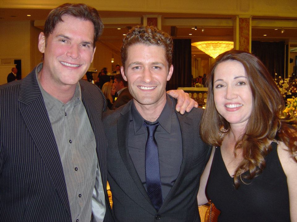 Matthew Morrison, Scott and Sandra King, UCLA Jonsson Cancer Center Benefit (Beverly Wilshire Hotel 2011)