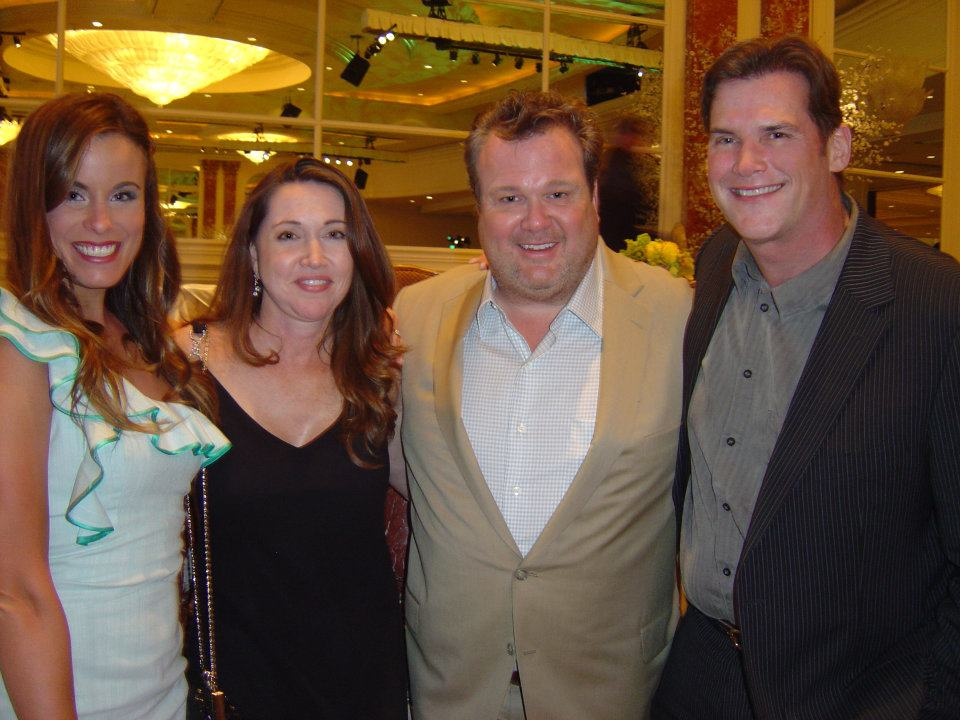 Scott and Sandra King, Eric Stonestreet, UCLA Jonsson Cancer Center Benefit (Beverly Wilshire Hotel 2011)