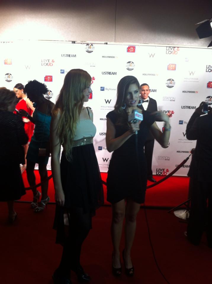 INTERVIEW AT W HOTEL OSCARS PARTY