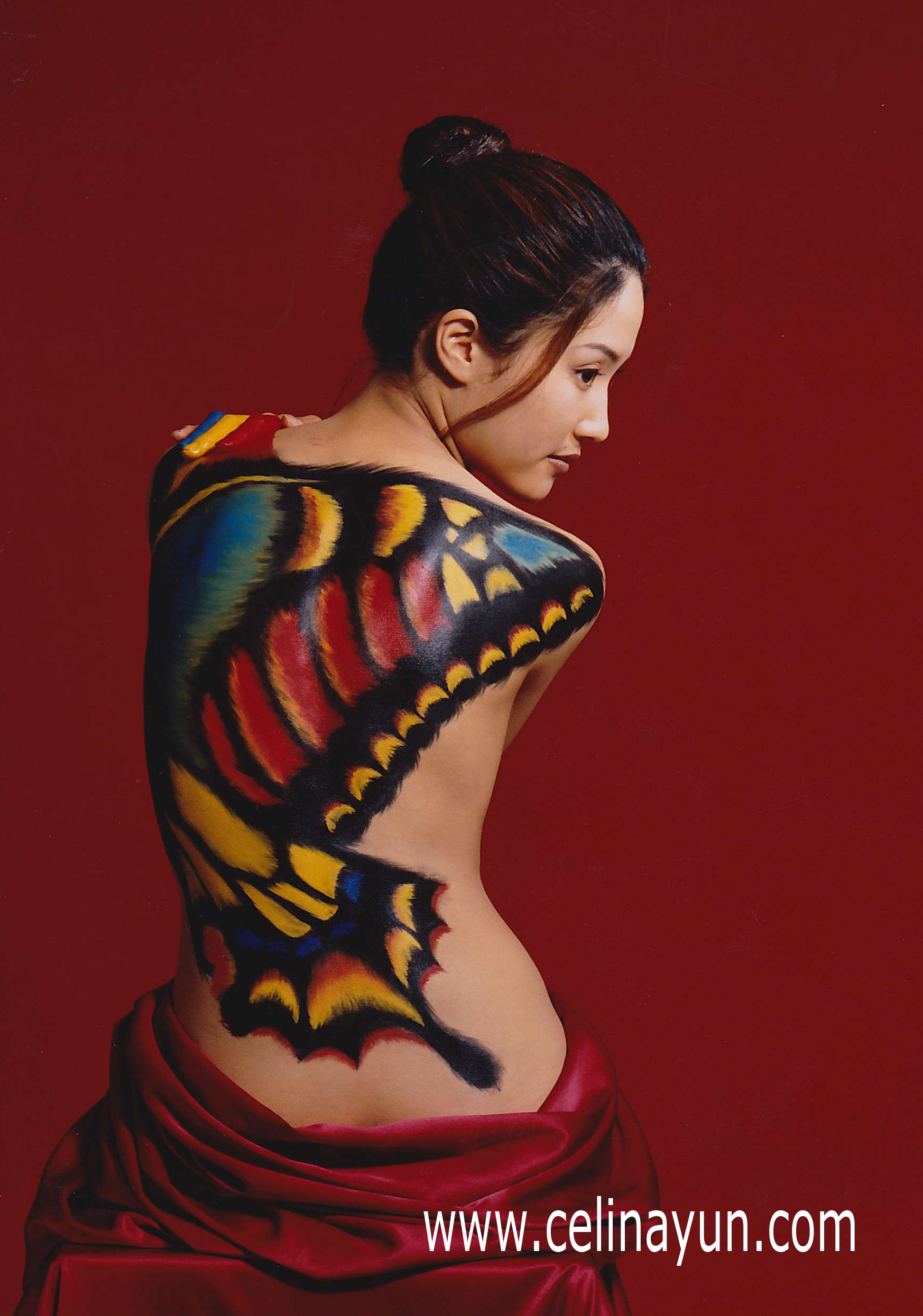 body-painting for commercial(LG co.)