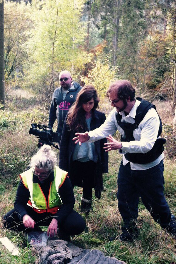 Matt Directing Ellie Turner on location of Mother No More