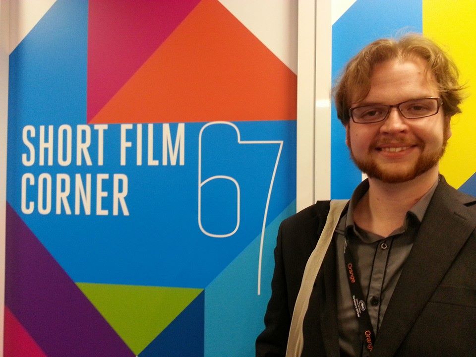 Matt at Short Film Corner Cannes 2014