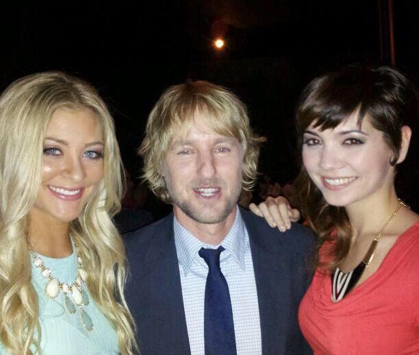 Alexandra Bartee, Owen Wilson, and Jean Whalen at the red carpet event of 