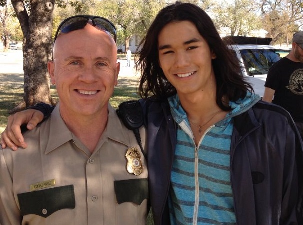 Set of 'Running Deer' with Boo Boo Stewart