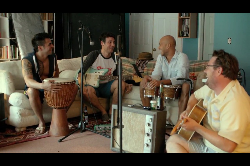 Still of Alesana Mauga with Josh Radnor, keegan-michael key, and Noah Harpster in Afternoon Delight