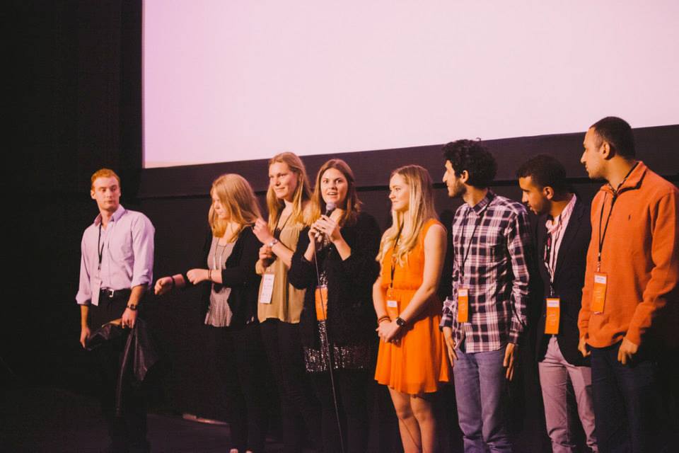 Q&A at NFFTY (National Film Festival for Talented Youth) in Seattle 2014. Here with directors Christine Stronegger and Emilie K. Beck with their short film BLIKKFANG
