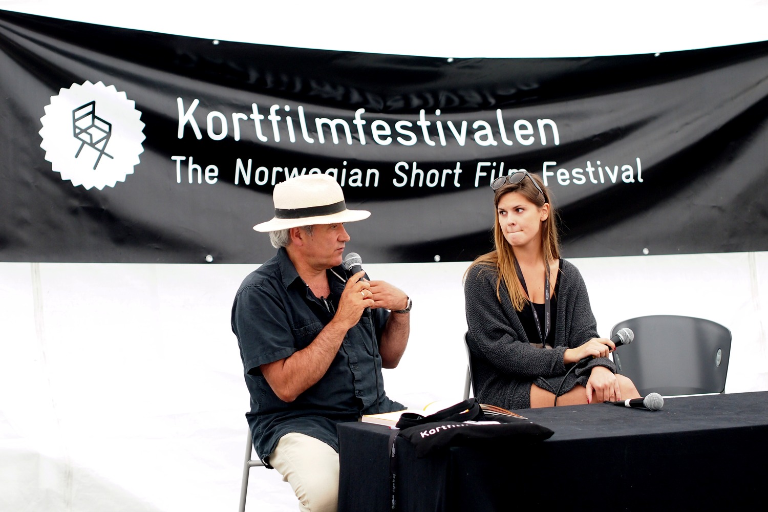 Q&A with director Christine Stronegger at The Norwegian Short Film Festival with her short film BLIKKFANG, 2013