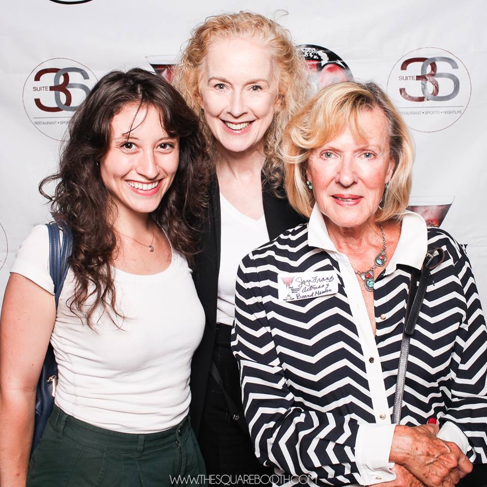 With Kathleen O'Neill and Joy Franz.