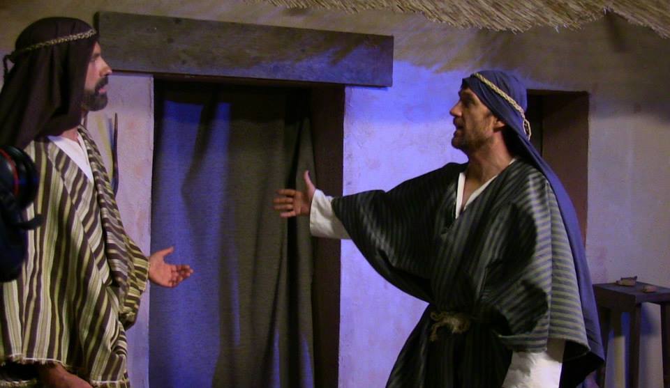 Simon as the older brother in the prodigal son story.