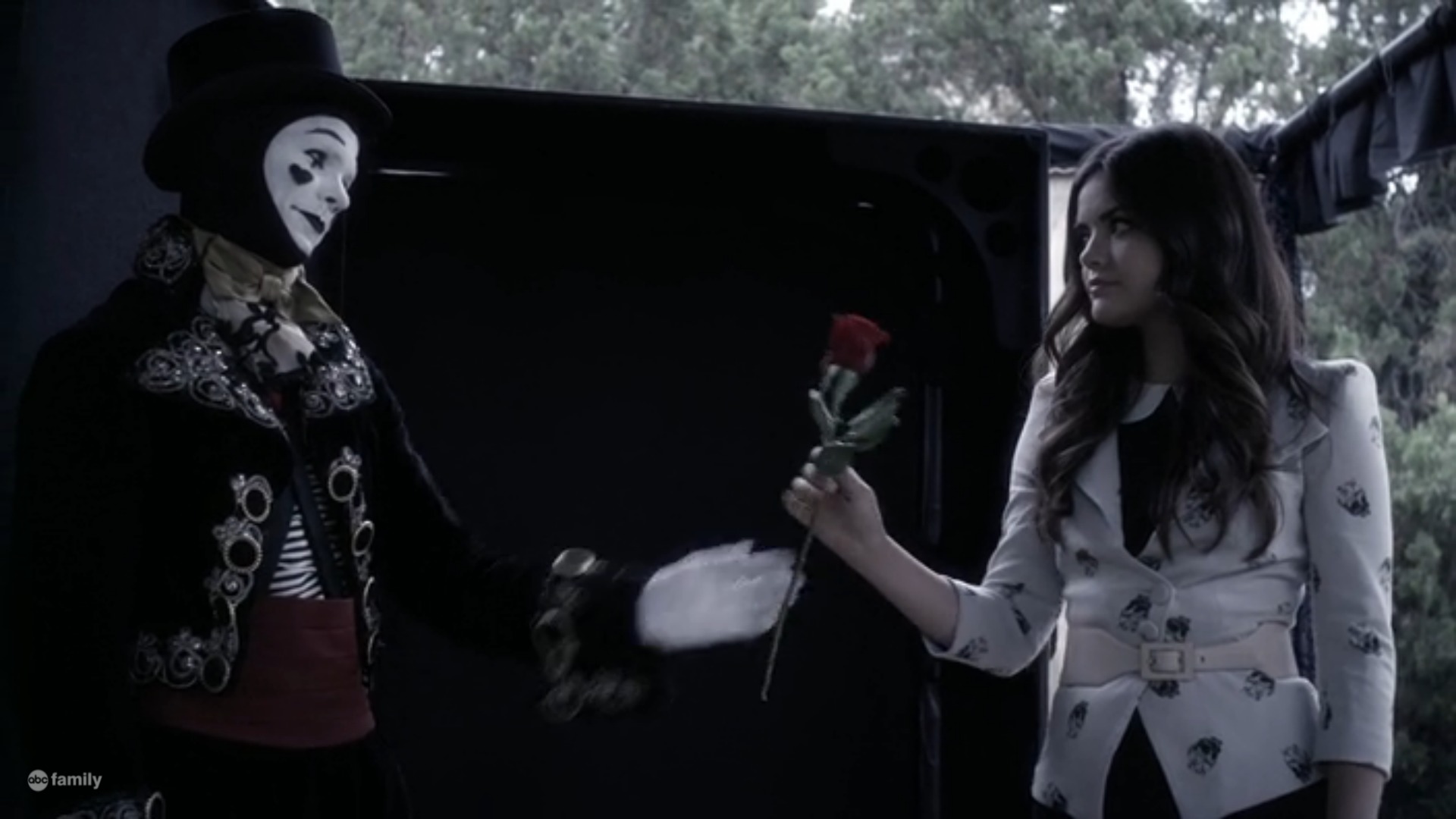 Still of Lucy Hale and Brian Dare in Pretty Little Liars