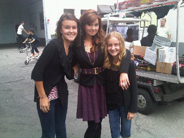 with Debby Ryan