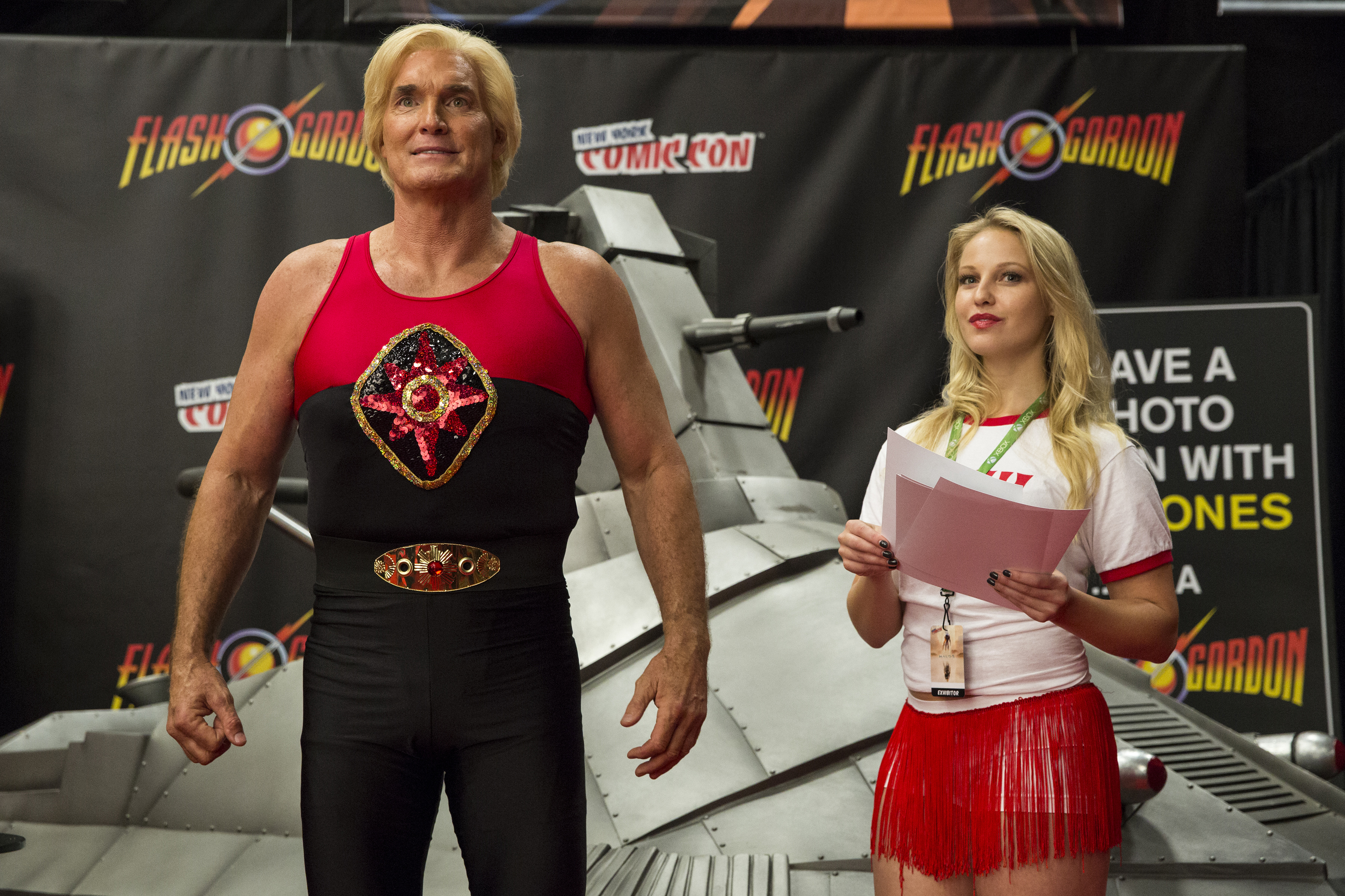 With Flash Gordon in Ted 2