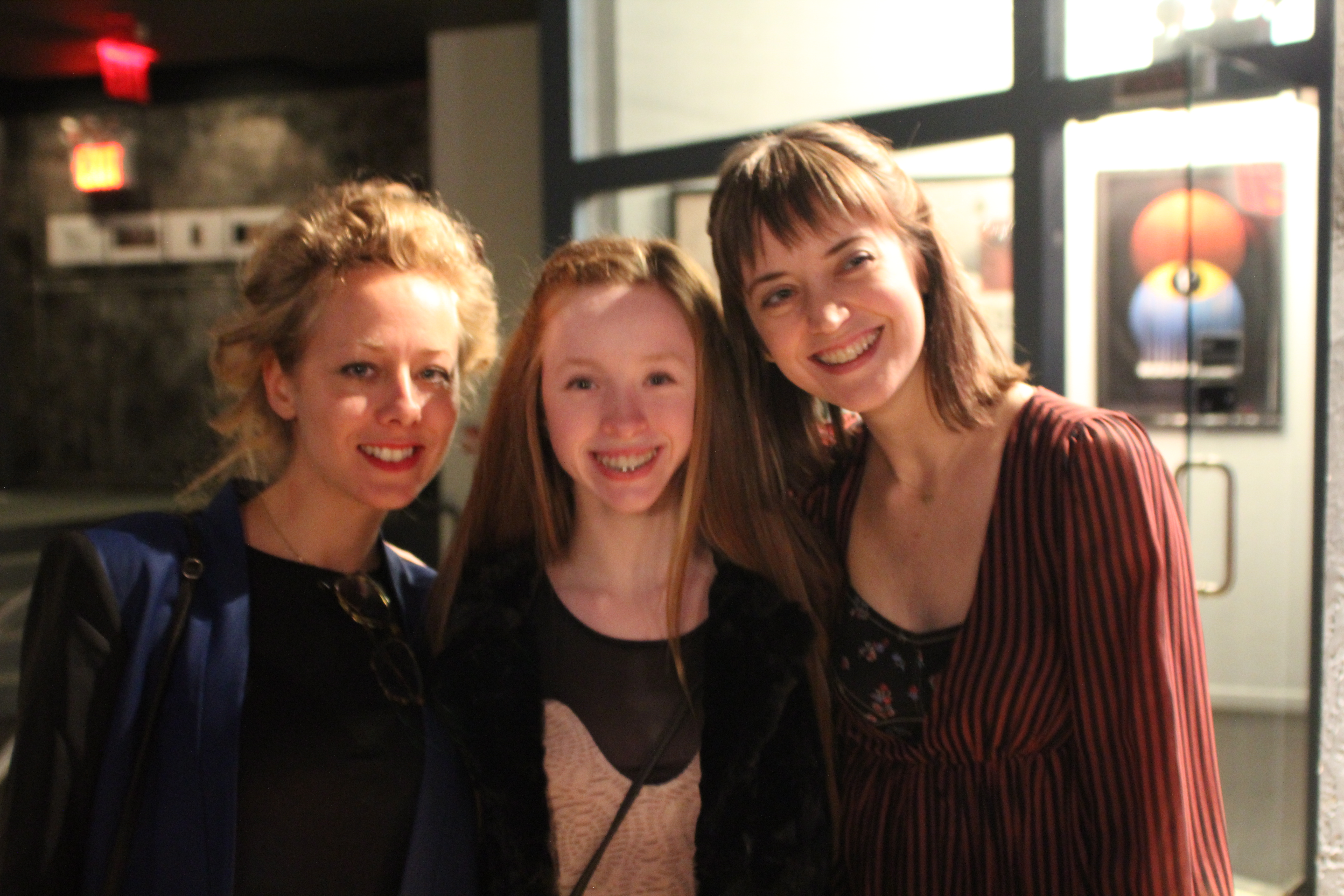 Charlotte at NY private screening of Light with director Maja Fernqvist and producer Becky Razzall