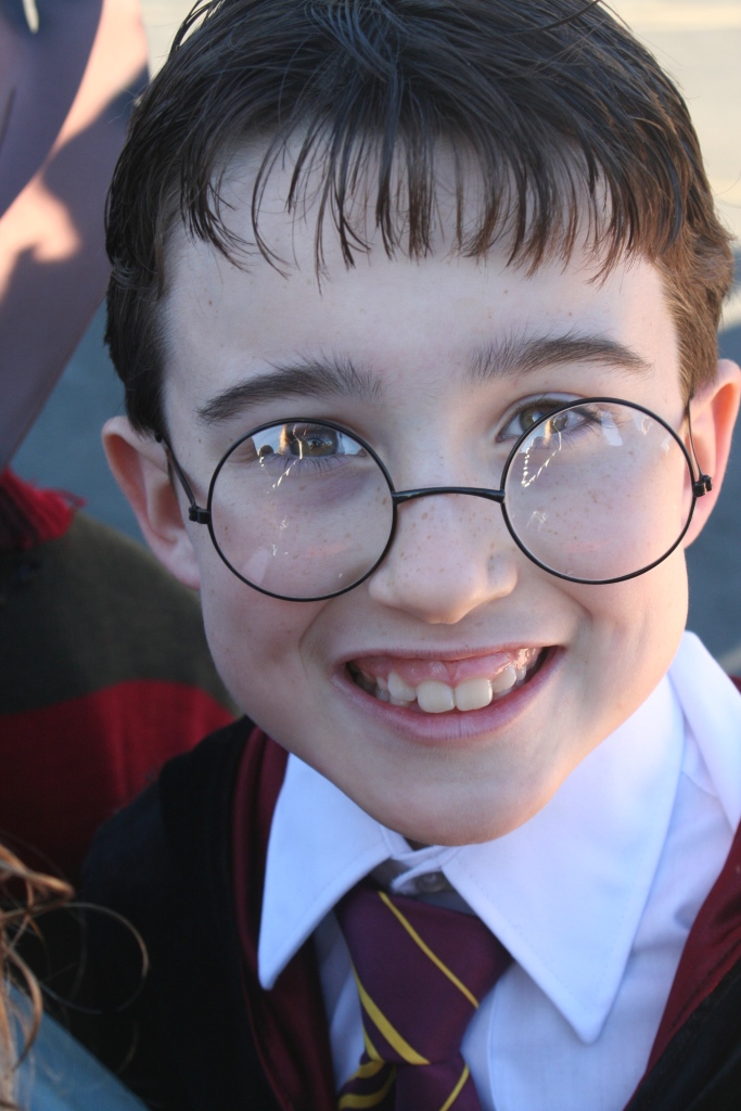 Tyler as Harry Potter for Halloween 10-31-13