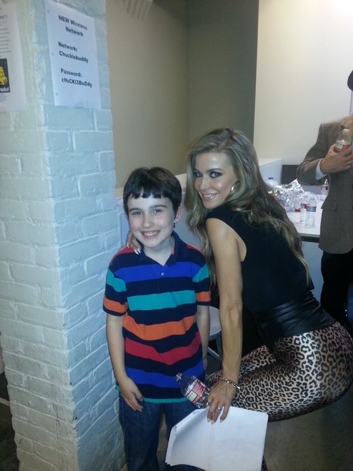 Carmen Electra and Me :)She is soooooooooooooo nice... :)