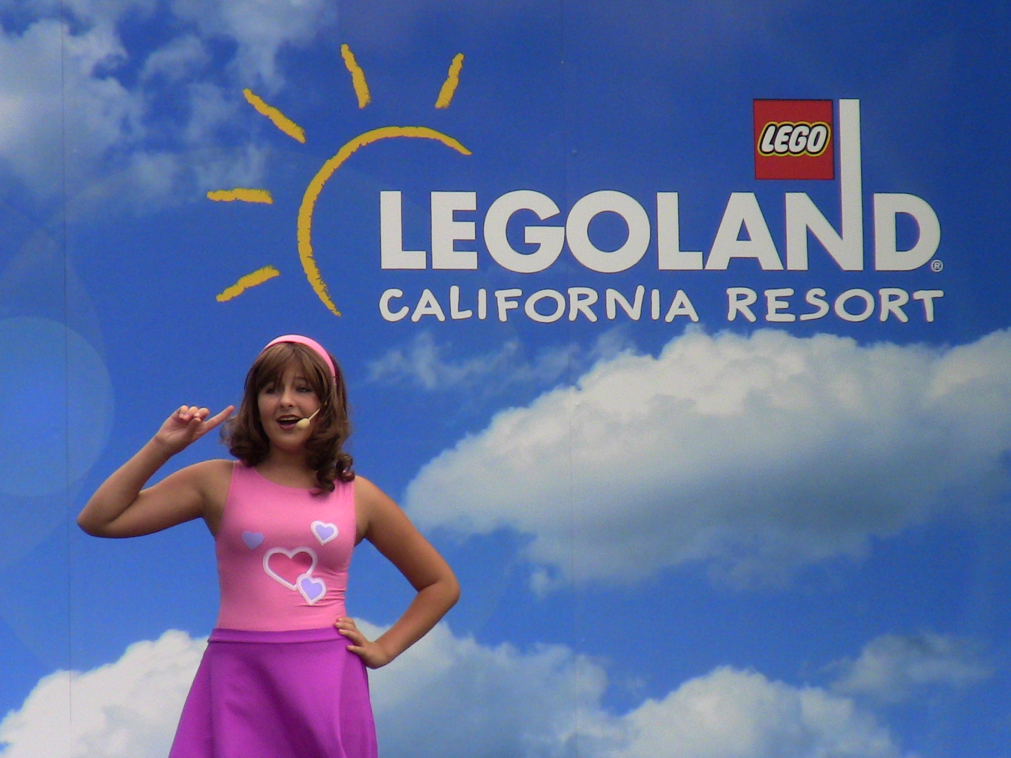 Professional child performer Legoland summer 2013
