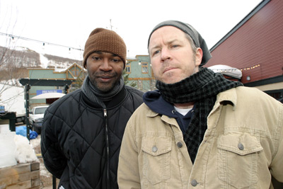 Nelson George and Jim McKay at event of Everyday People (2004)