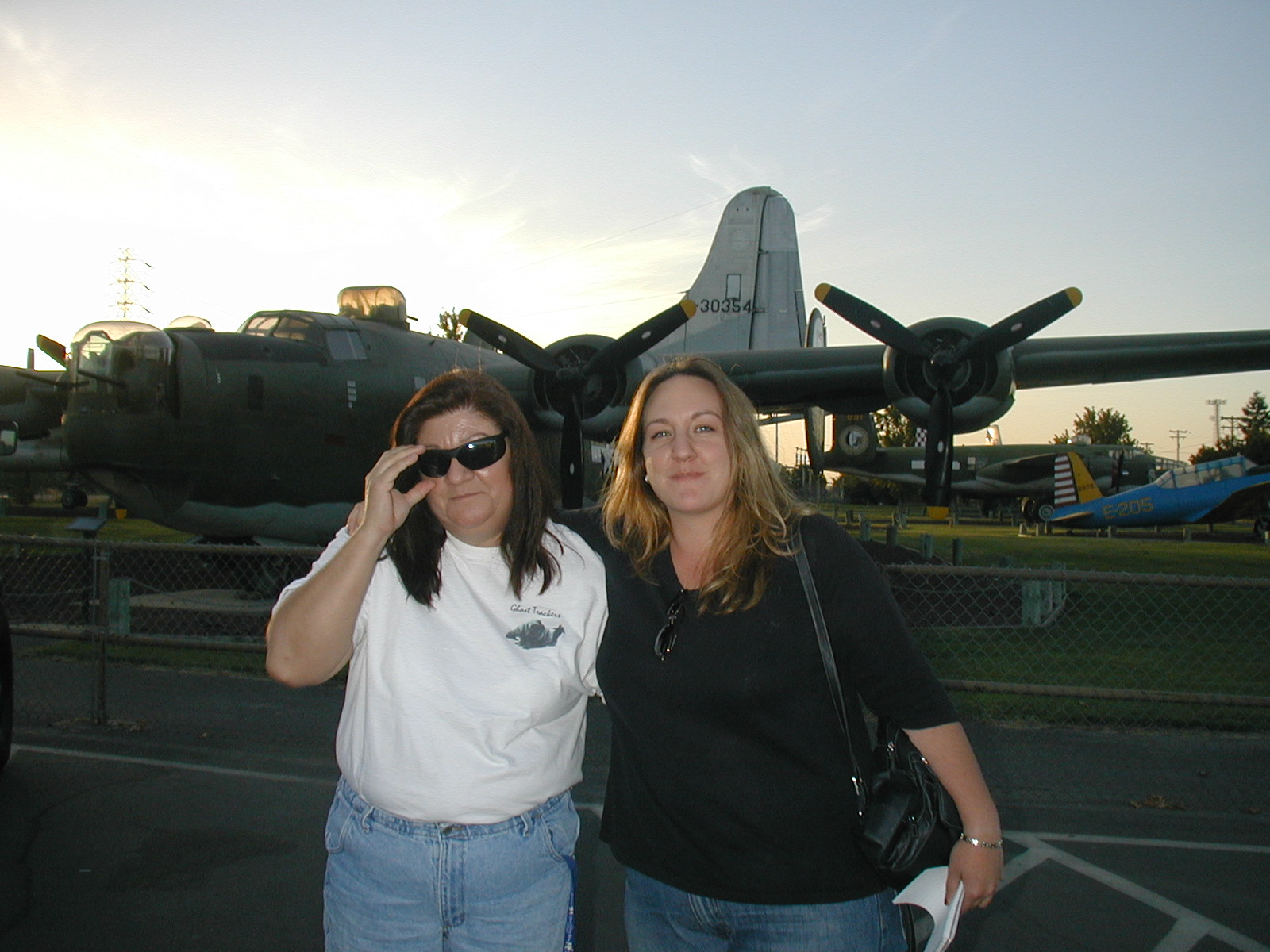 Prior to filming and investigation at the Castle Air Museum in Atwater, California