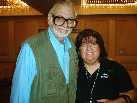 Here I am with the fabulous George Romero