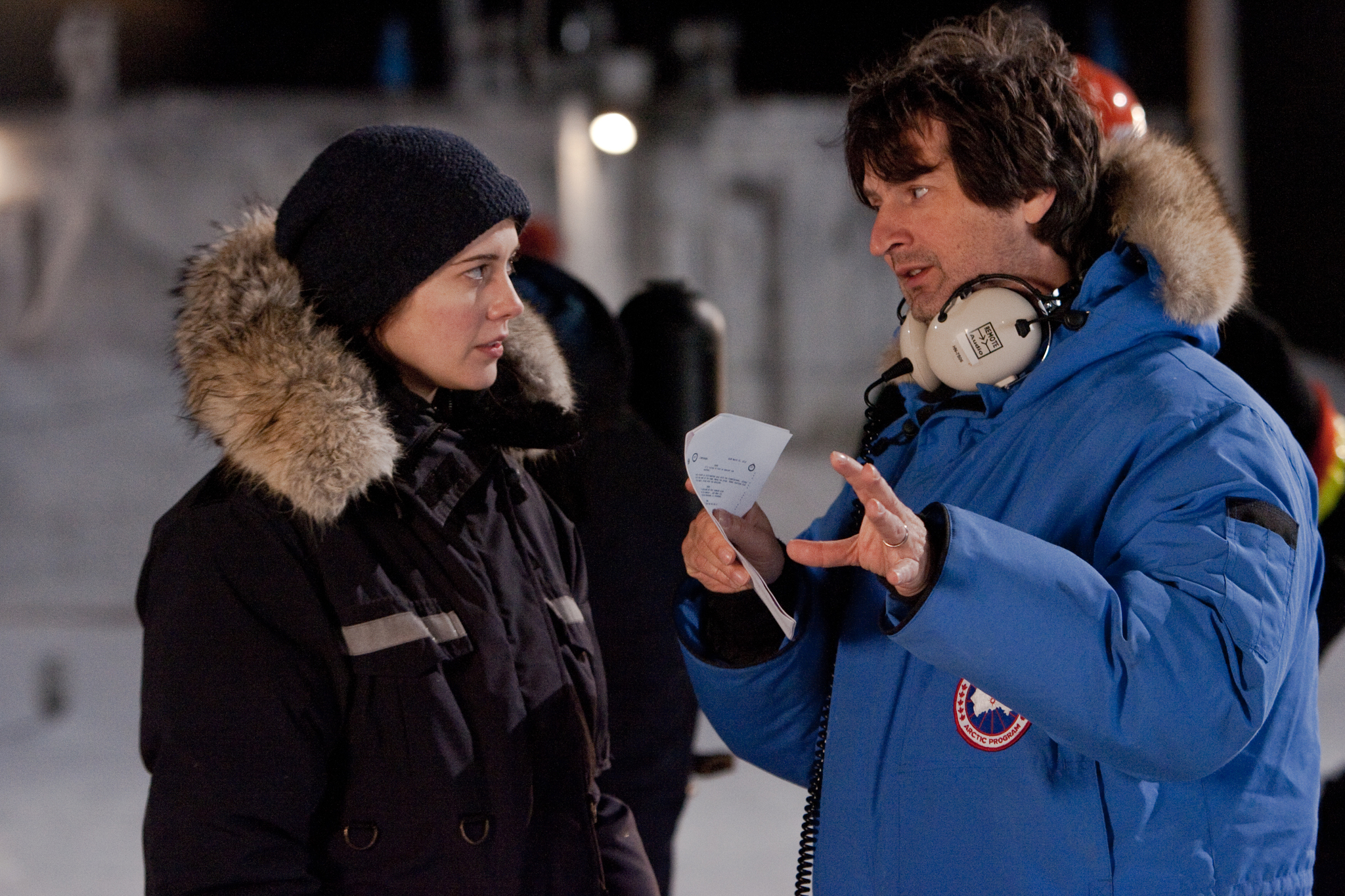 Still of Matthijs van Heijningen Jr. and Mary Elizabeth Winstead in Padaras (2011)