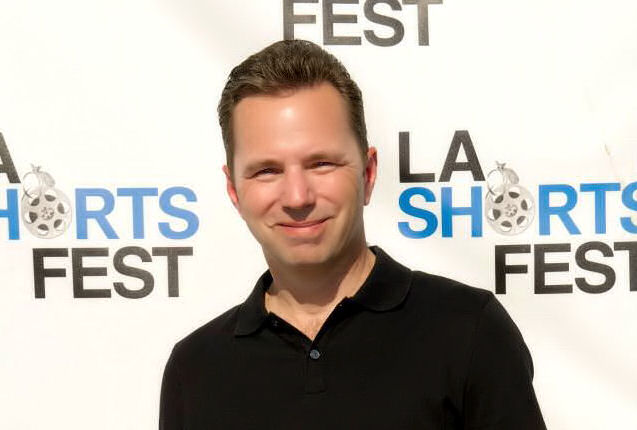 Brock Mullins at the 2013 Los Angeles International Short Film Festival for the showing of his film The Highway.